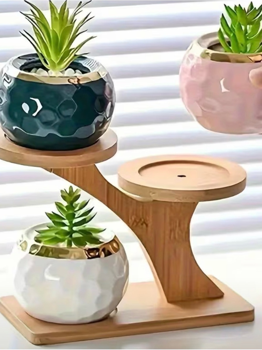 Bamboo Plant Stand - pots not included